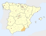 location of Almería 