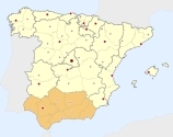 location of Andalusia