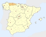 location of Asturias