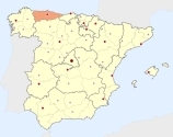 location of Asturias
