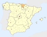 location of Basque Country