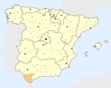 location of Cádiz