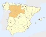 location of Castile and León