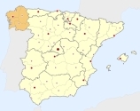 location of Galicia
