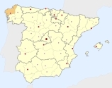 location of La Coruña
