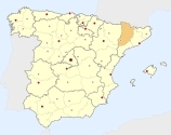location of Lérida