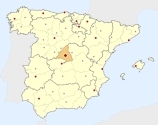 location of Madrid