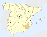 location of Murcia
