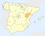 location of Teruel