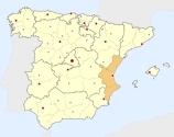 location of Valencia