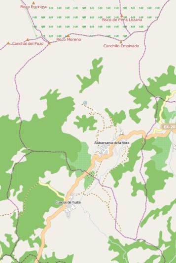 municipality Aldeanueva de la Vera spain