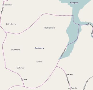 municipality Benisuera spain