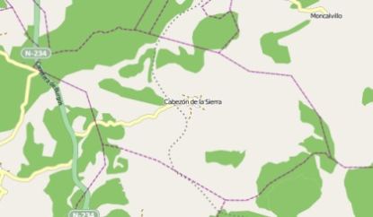 municipality Cabezón de la Sierra spain