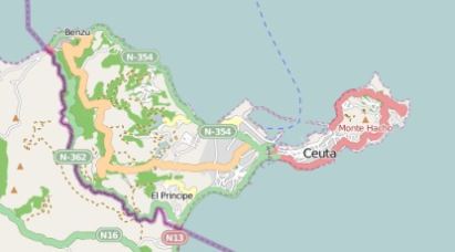 municipality Ceuta spain