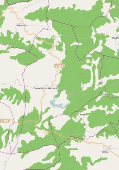 municipality Cornudella de Montsant spain