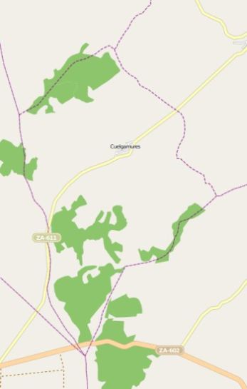 municipality Cuelgamures spain