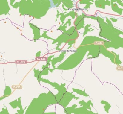municipality Dehesa de Montejo spain