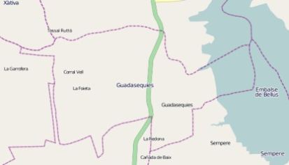 kommun Guadasequies spanien