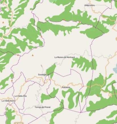 municipio La Morera de Montsant espana