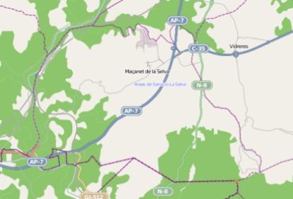 municipality Maçanet de la Selva spain