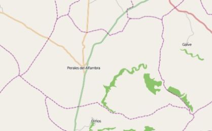 municipality Perales del Alfambra spain