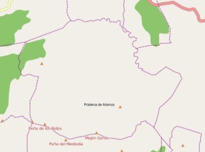 municipio Prádena de Atienza espana