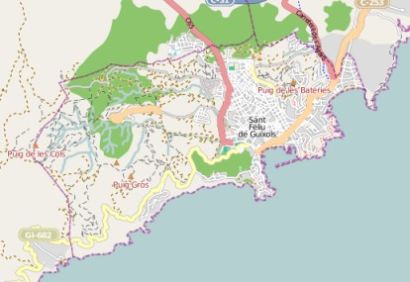 kommun Sant Feliu de Guíxols spanien