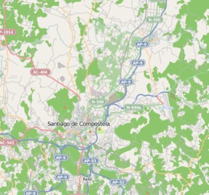 municipio Santiago de Compostela espana