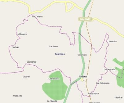 municipality Tulebras spain