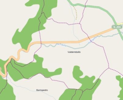 municipality Valderrebollo spain