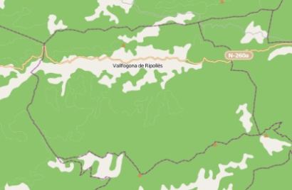kommun Vallfogona de Ripollès spanien