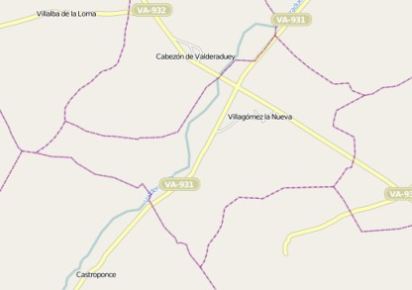 municipality Villagómez la Nueva spain