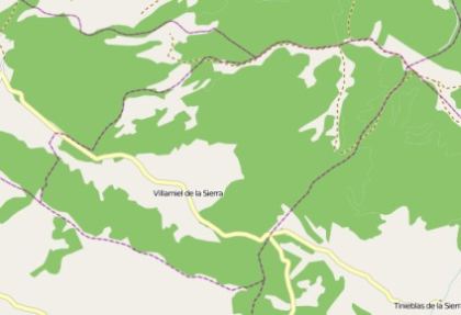 municipality Villamiel de la Sierra spain