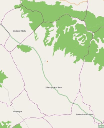 municipio Villarroya de la Sierra espana