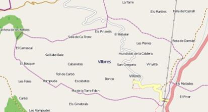 municipio Villores espana