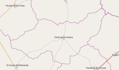 municipality Zorita de la Frontera spain